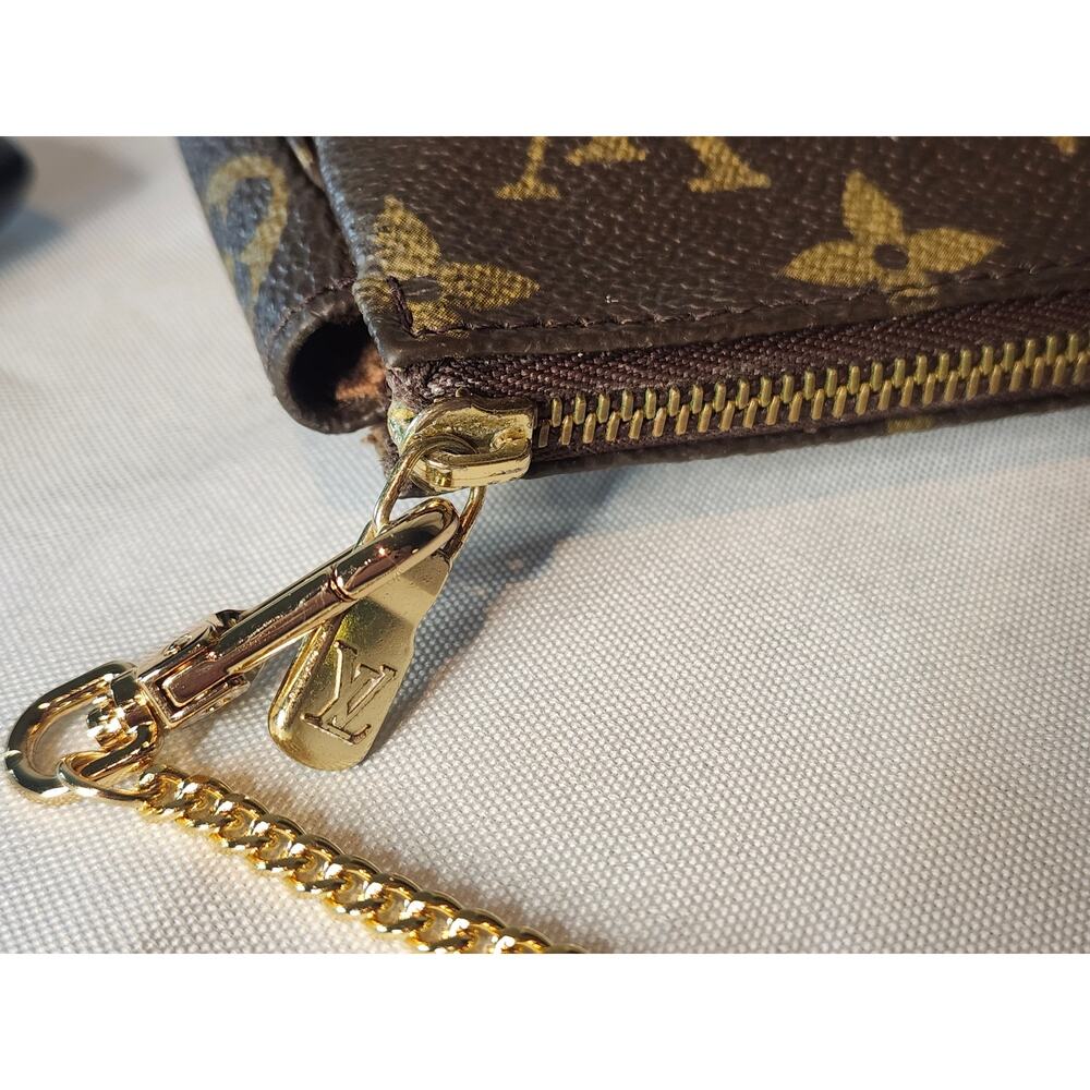 Louis Vuitton Monogram Pochette Accessoires Vintage AR0938 Shoulder Bag LV - Picture 6 of 14